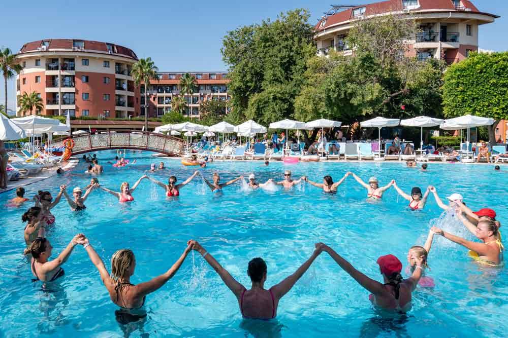 Palmeras Beach Hotel Ultra All Inclusive Konaklı Esterno foto