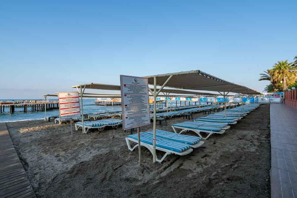 Palmeras Beach Hotel Ultra All Inclusive Konaklı Esterno foto
