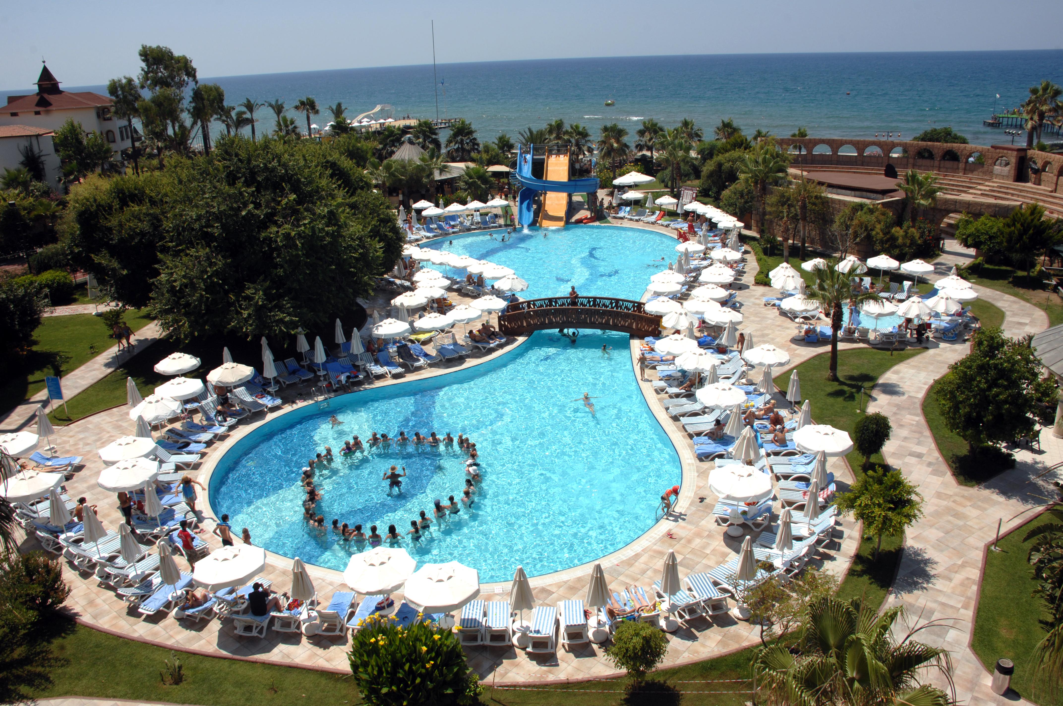 Palmeras Beach Hotel Ultra All Inclusive Konaklı Esterno foto